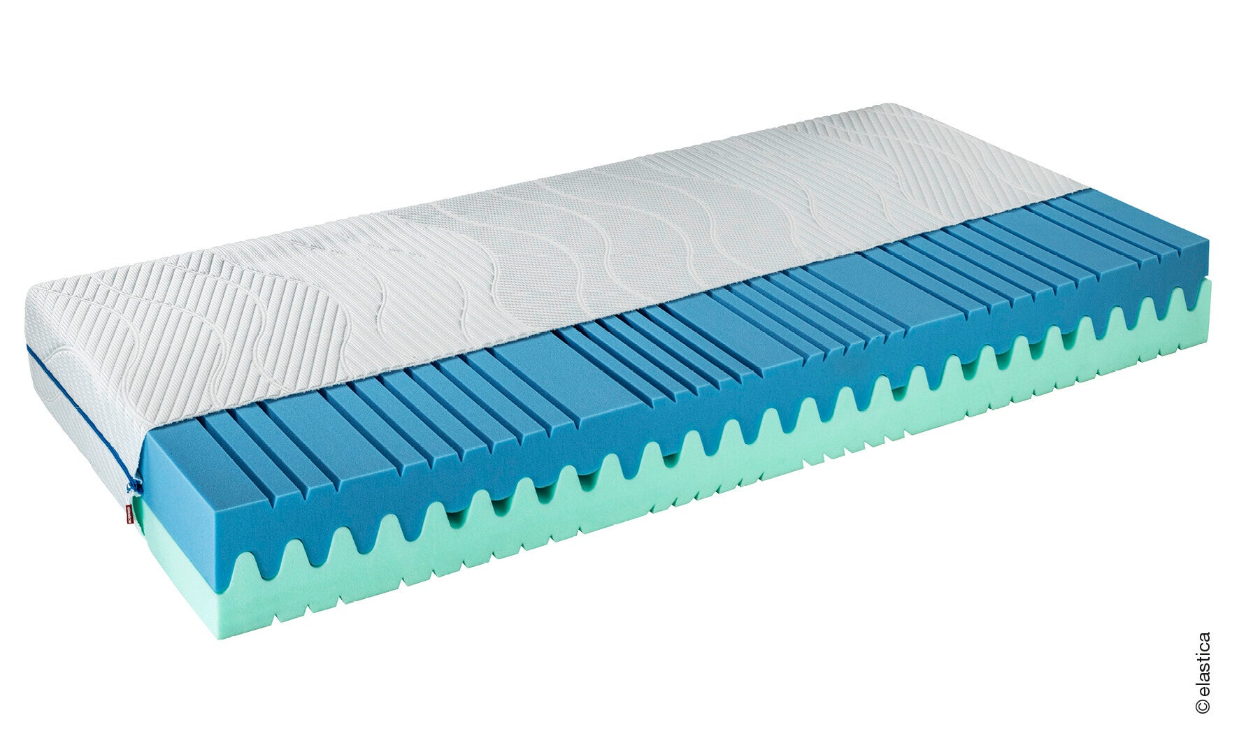 Elastica Hybrid Schaumstoff Wendematratze Modell : Loop Wende , Modell 2026