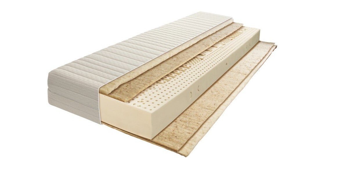 Joka - Modell : Weidenrinde 7511/2,3  Naturlatex Matratze - Modell 2026