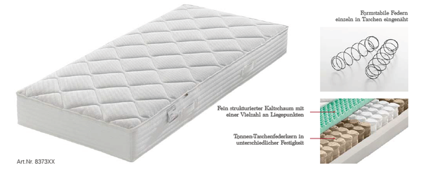 Optimo Taschenfederkernmatratze Modell : Callea Comfort , 23 cm , Modell 2026