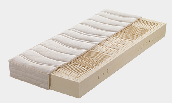 Optimo Naturlatexmatratze Modell : Ergomed Natur  L 700 , 22 cm Gesamthöhe