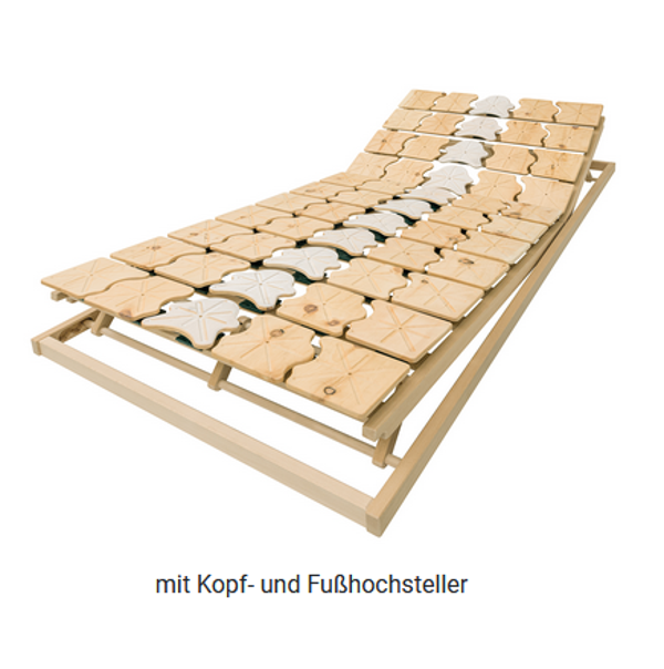 Joka Zirbe Tellerrost Kopf- und Fußteil , Modell 7420/2, Lieferzeit 5-6 Wochen , Modell 2026