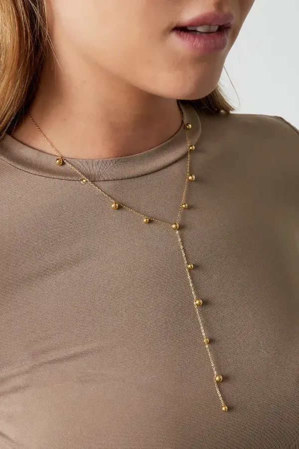 Lange Bolletjes Ketting