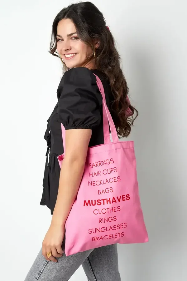 Canvas Shopper Musthaves