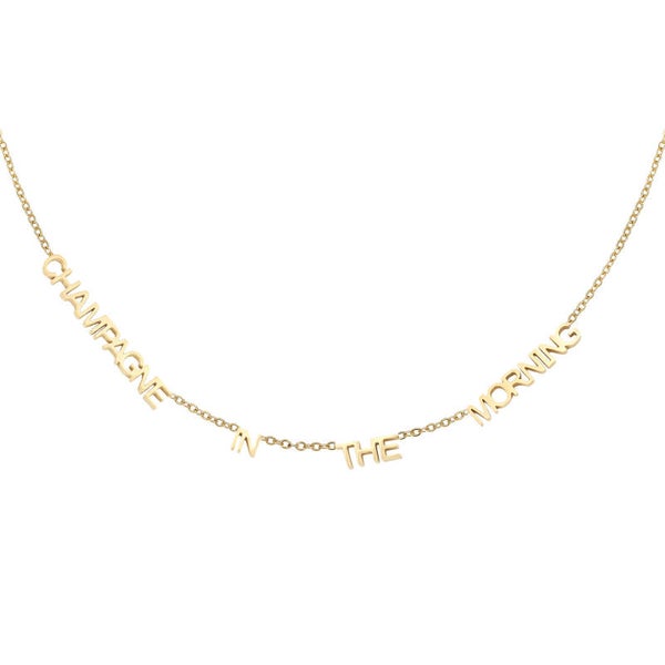 Ketting 'Champagne in the Morning'