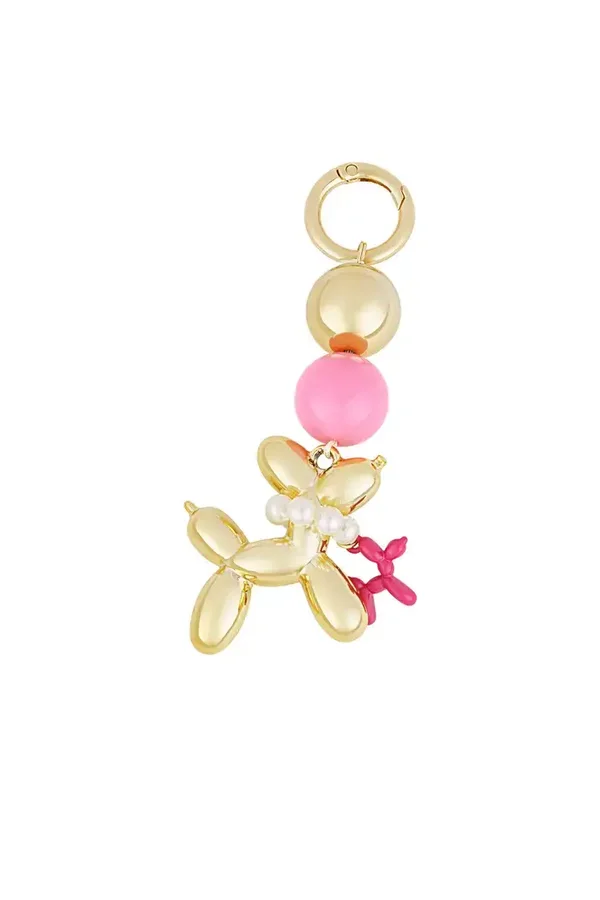 Bag Charm Pendant Ballon Hond