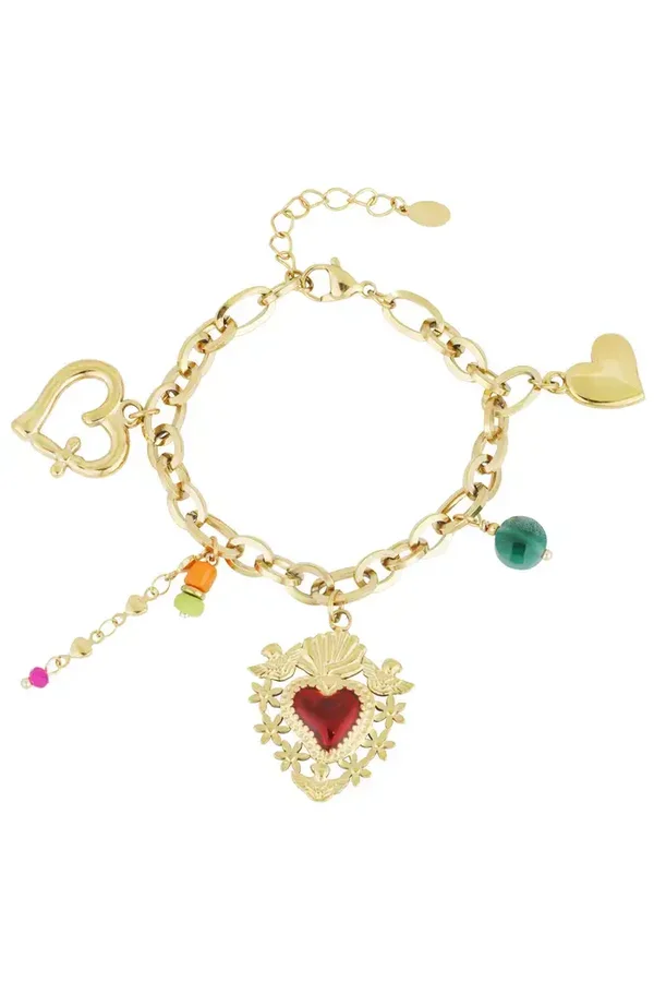 Bedelarmband Milagros Hart