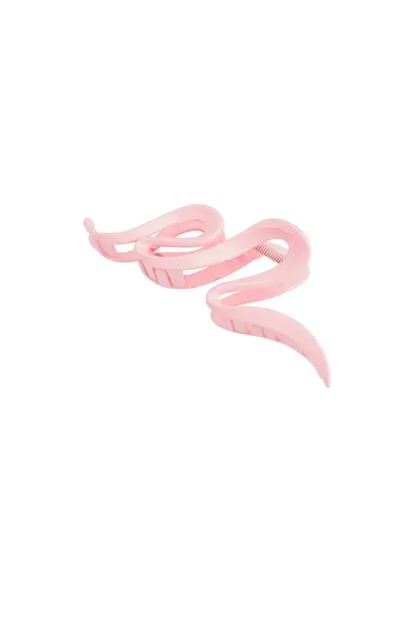 Haarclip Curl Roze