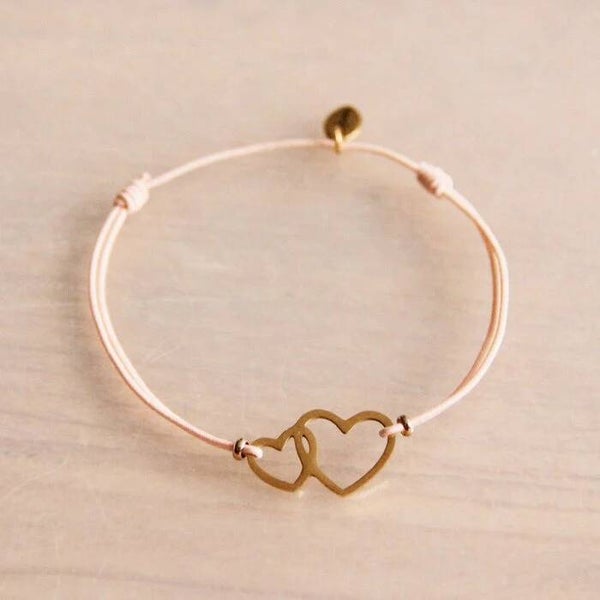 Armband Dubbel Hart