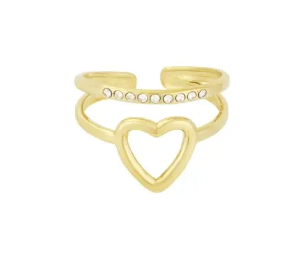 Ring Heart & Sparkle