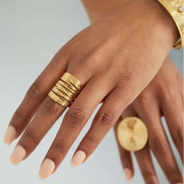 Statement ring Goud Open
