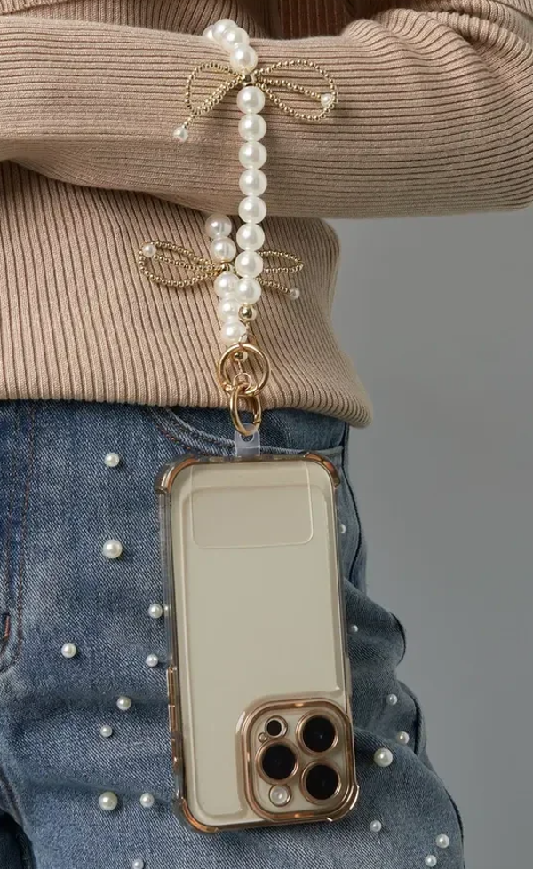 Telefoonkoord Pearl Bowtiful