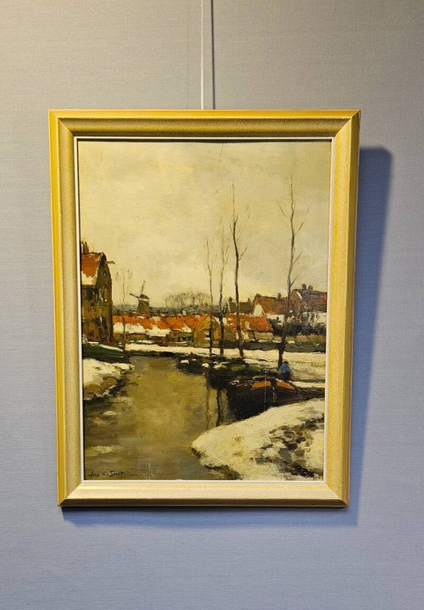 Louis Willem van Soest (1867-1948) – Winters Landschap