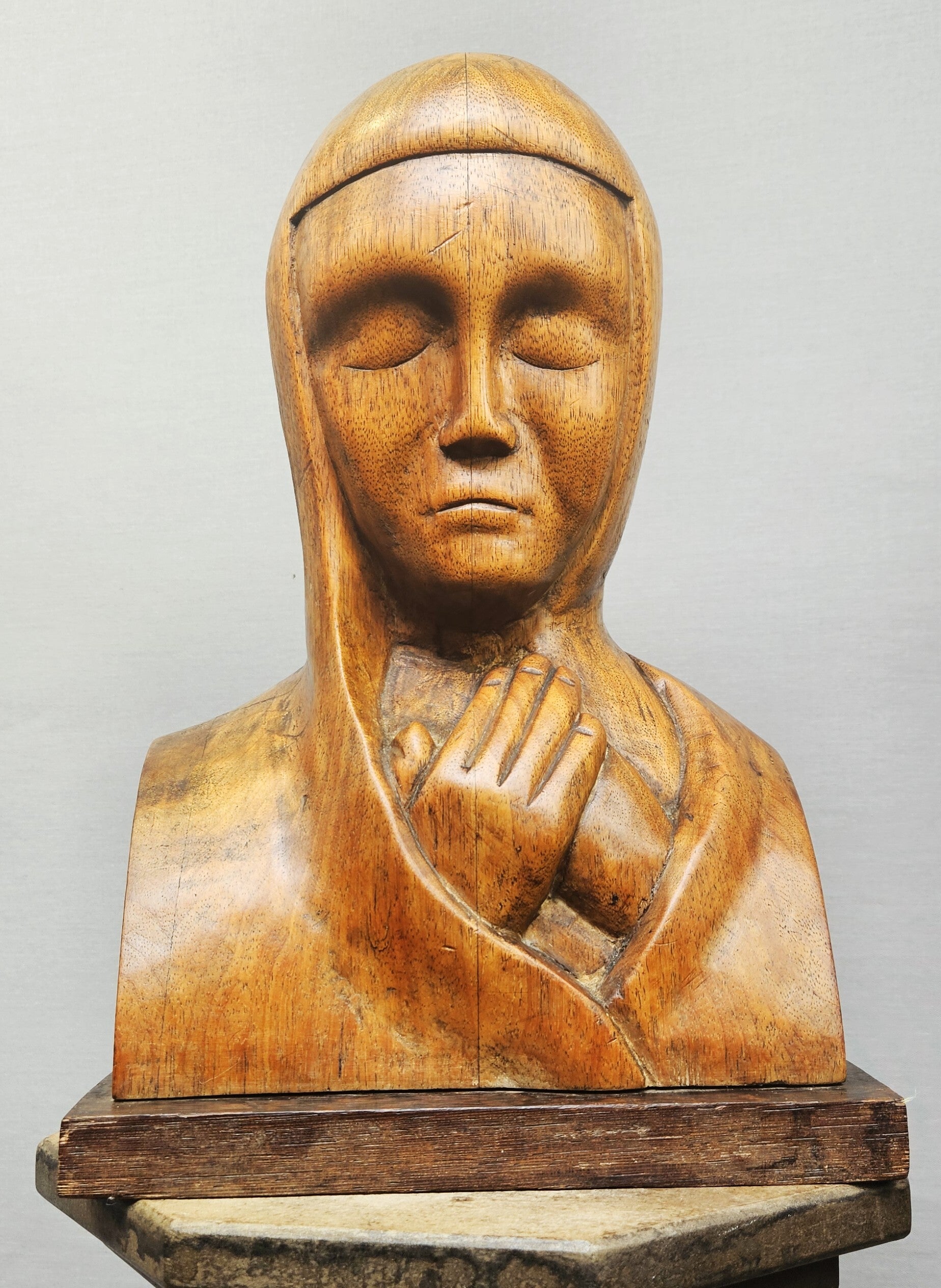 Art Deco Buste van Maria – Leo de Groot (1933)