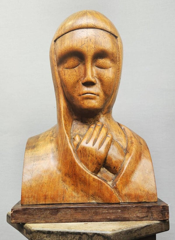 Art Deco Buste van Maria – Leo de Groot (1933)