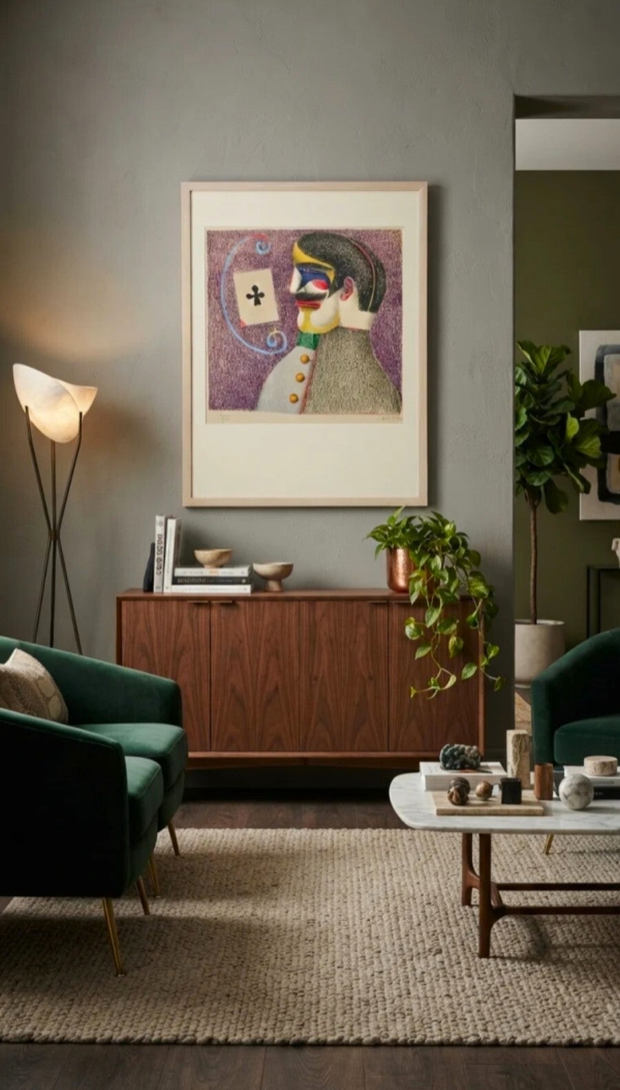 Richard Lindner - Ace (1975) - Handgesigneerde kleurlitho - Oplage 103/125