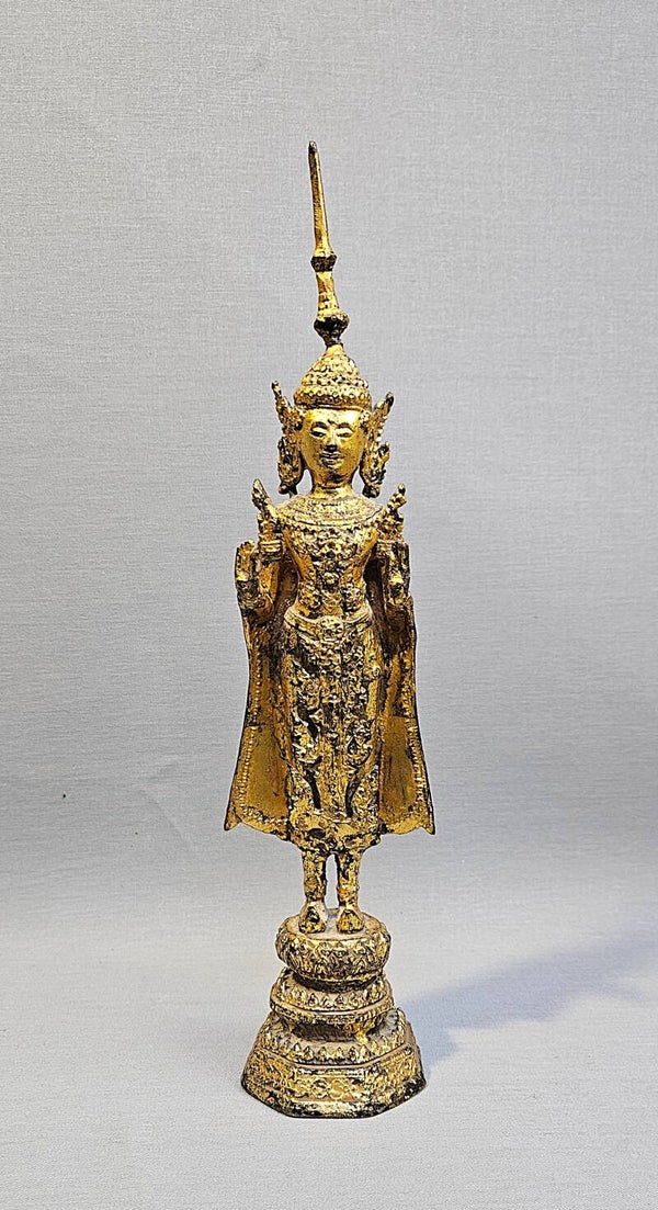 Antieke Thaise Rattanakosin Boeddha – 19e eeuw