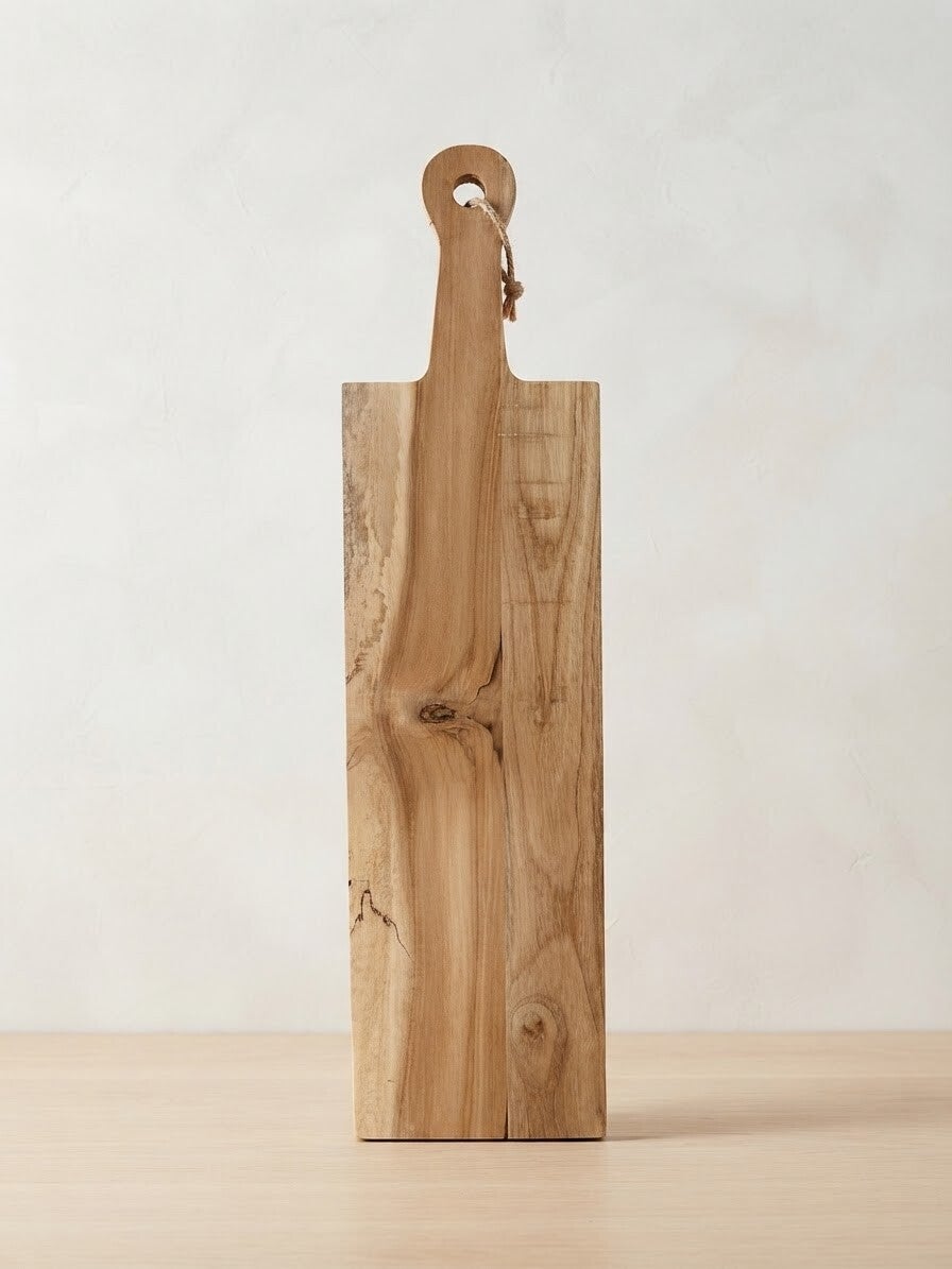 Slanke Houten Serveer- en Snijplank - 60x15 cm (Inclusief Persoonlijke Gravure)
