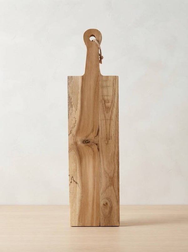 Slanke Houten Serveer- en Snijplank - 60x15 cm (Inclusief Persoonlijke Gravure)