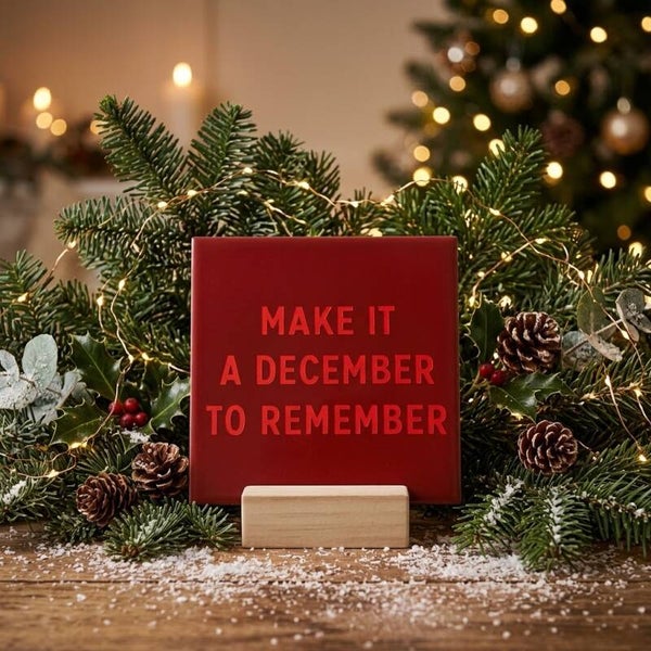 "Maak er een December van om te Herinneren"