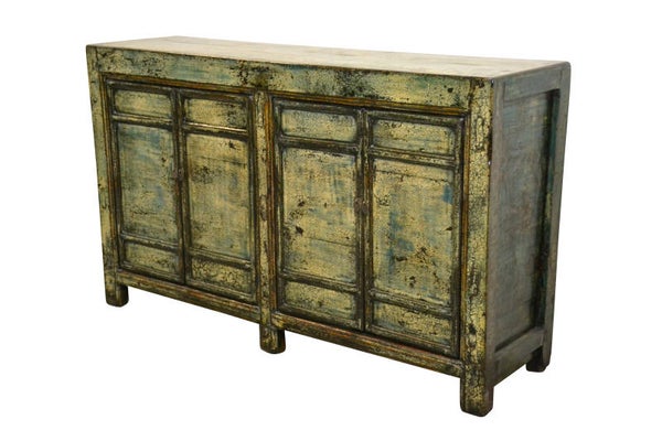 (125) Oud Chinees dressoir 148cm. breed