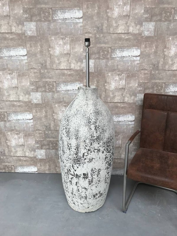 V0279 Vloerlamp aardewerk osian oxide