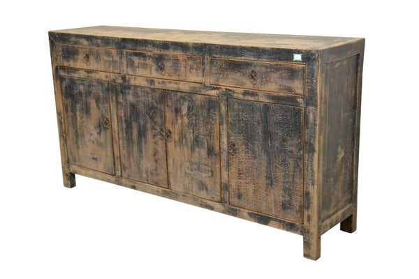 (154) oud Chinees dressoir 160cm. breed