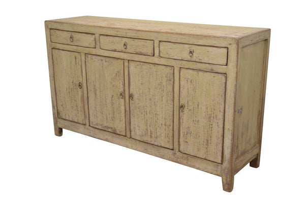 (169) oud Chinees dressoir 157cm. breed