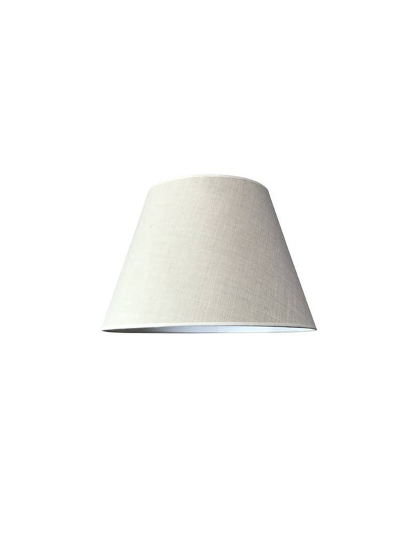 K05 Creme linnen lampen kap Ø 50cm.
