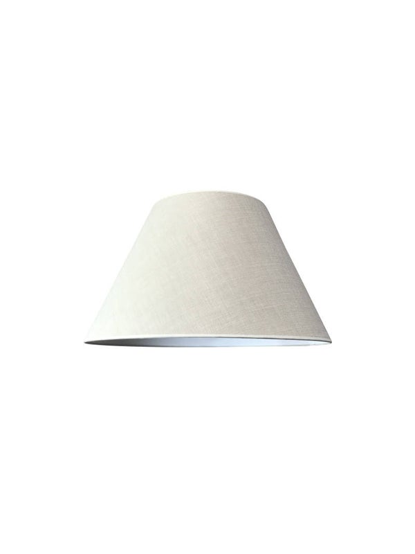 K26 Creme linnen lampen kap Ø 60cm.