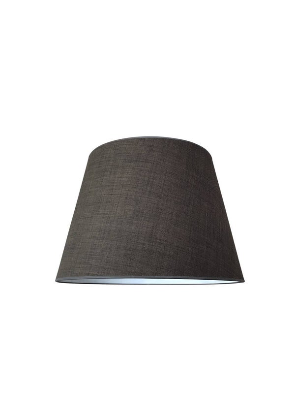 K29 Donker bruine linnen lampen kap Ø 60cm.