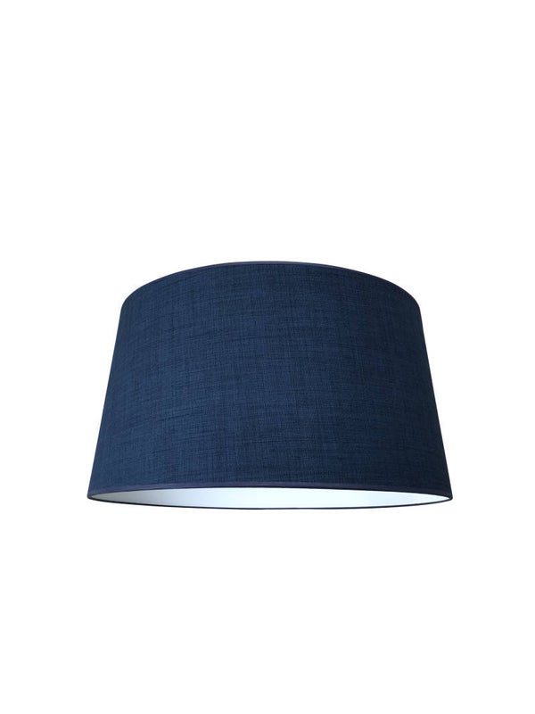 K36 Donker blauwe linnen lampen kap Ø 60cm