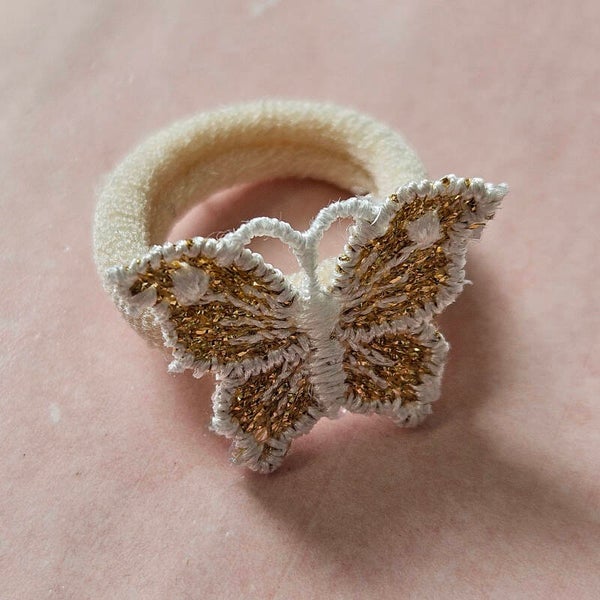 Haarelastiekje vlinder