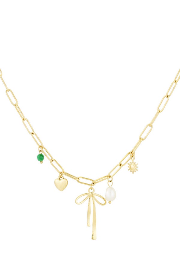 Bow & beyond ketting - Goud