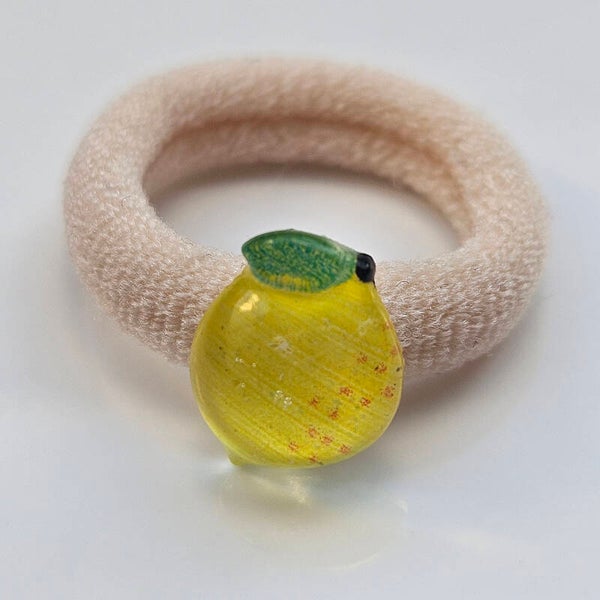 Haarelastiekje citroen