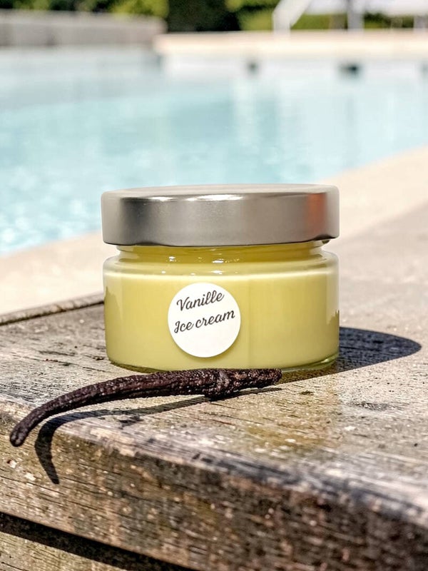 Bougie vanille ice cream 25-30h