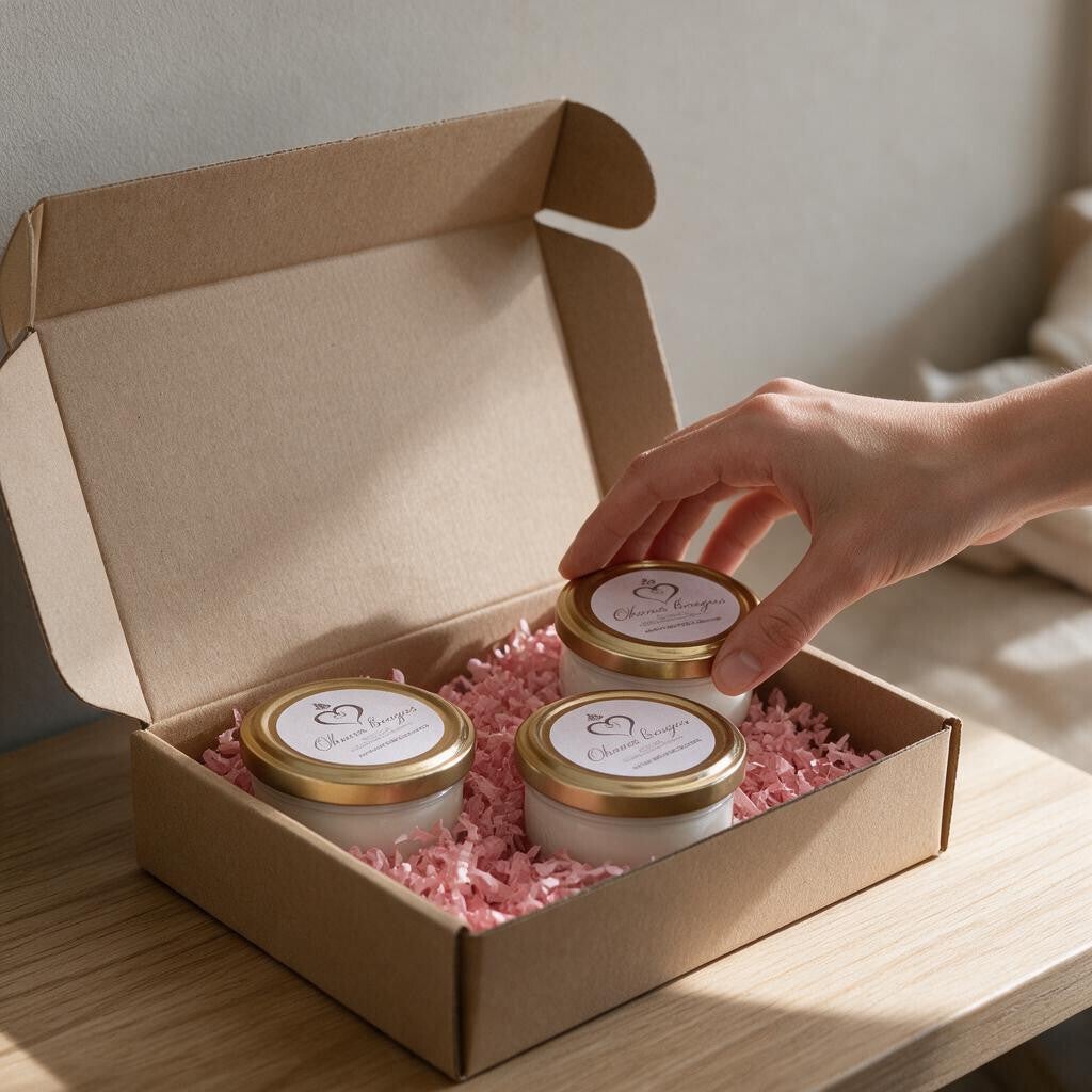 Coffret trio de poudres parfumées "Explosion fruitée"