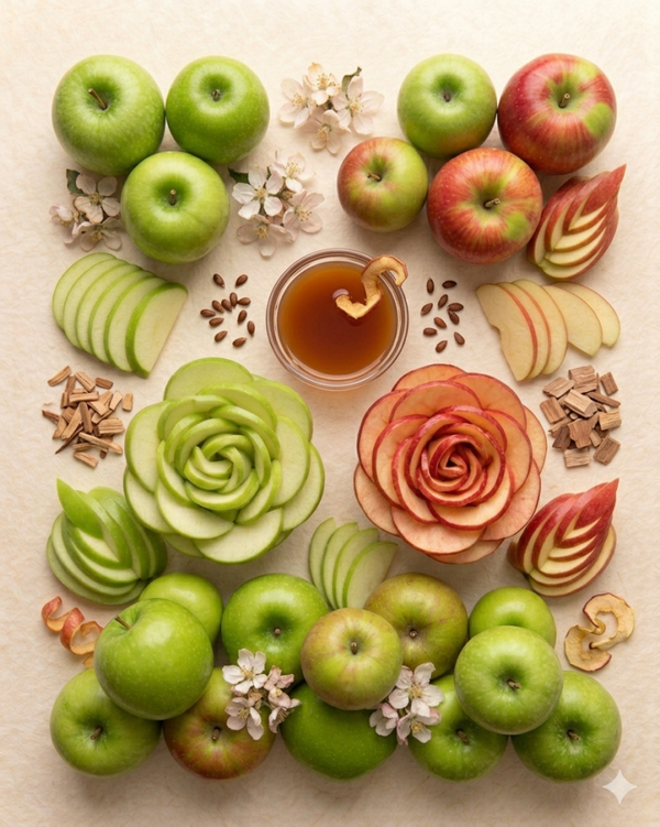 Fondant pomme verte craquante