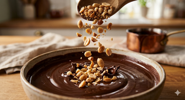 Fondant chocolat cacahuète