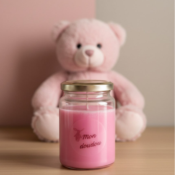 Bougie mon doudou 55-60h