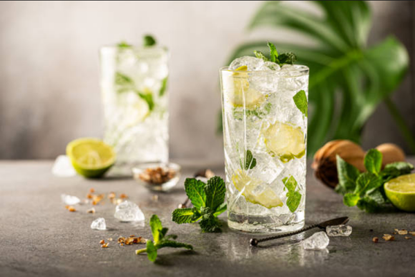 Fondant cuban mojito