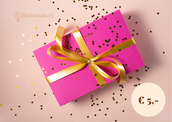 Olieblends.nl cadeau bon t.w.v. € 5.-