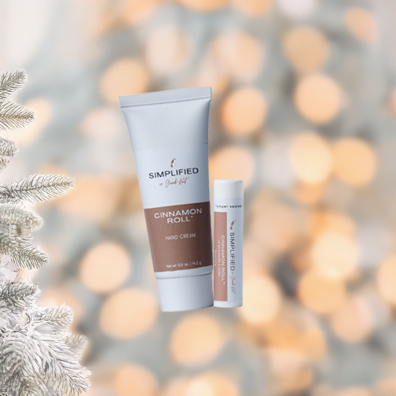 Simplified hand en lipbalm Cadeau sets **