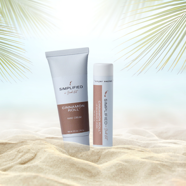 Simplified hand en lipbalm Cadeau sets **