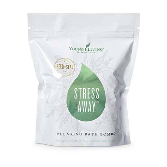 Stress Away® Relaxing Bath Bombs (Bruisballen, 4 st)