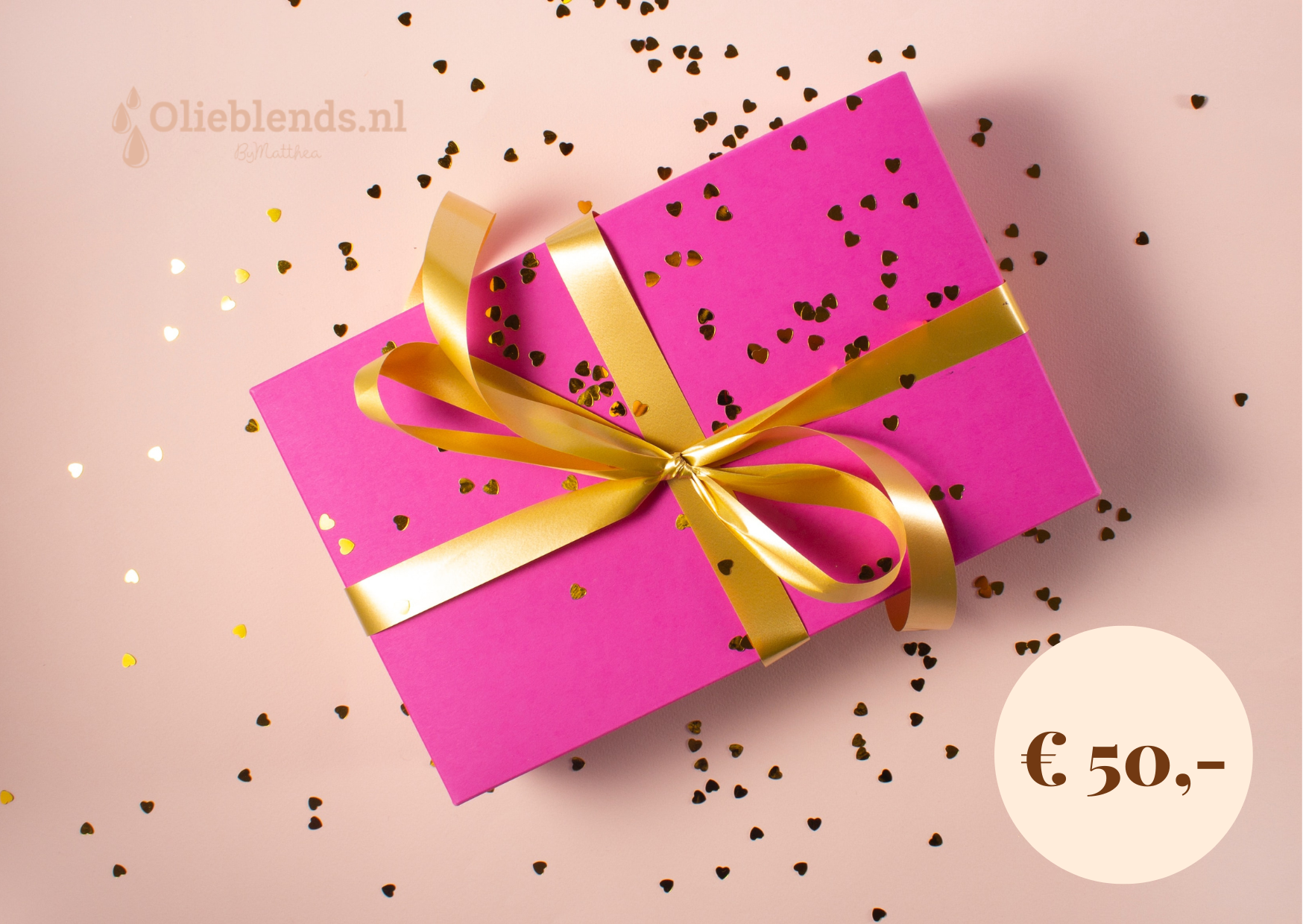 Olieblends.nl cadeau bon t.w.v. € 50.-