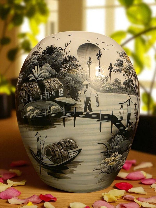 Oval Vase