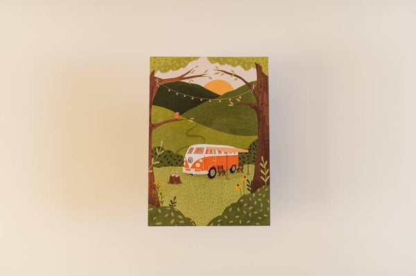 Kaart 'Camperbusje'