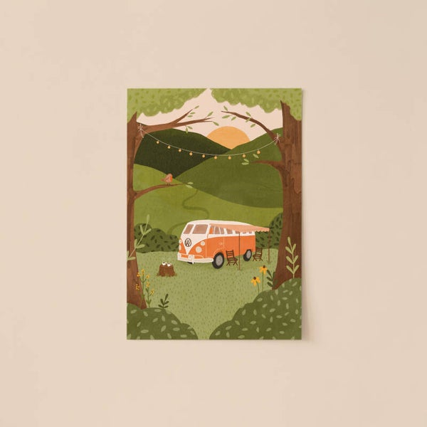 Kaart 'Camperbusje'