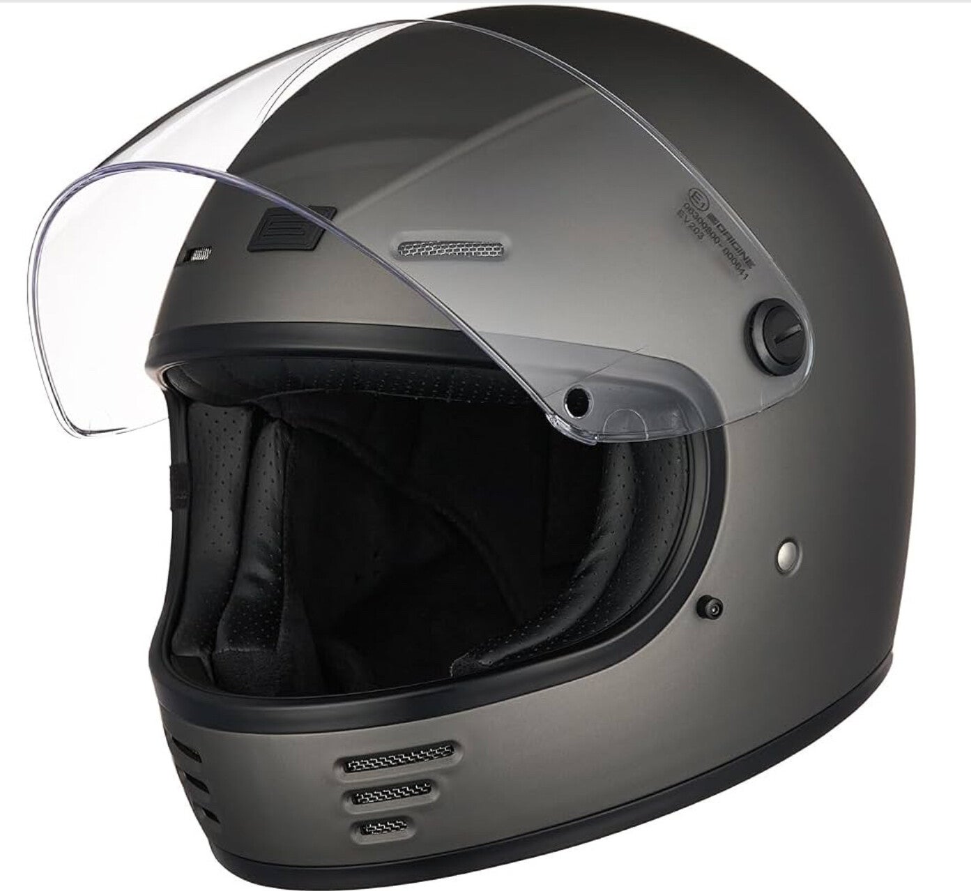 ORIGINE Integralhelm Motorradhelm Vintage Retro Helm mit Visier ECE
