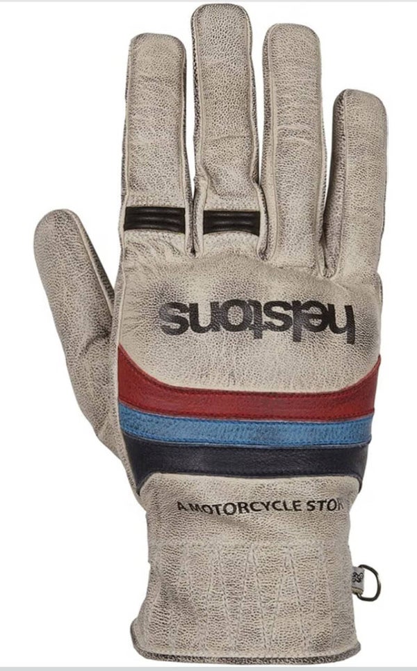 Helstons Mora Motorradhandschuhe, beige